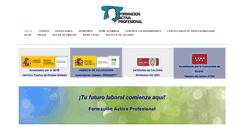 Desktop Screenshot of formacionactivaprofesional.com